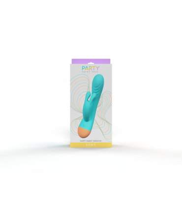 BLUE RECHARGEABLE KENY VIBRATOR