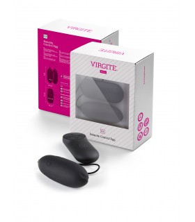 BLACK RECHARGEABLE VIBRATING EGG G3