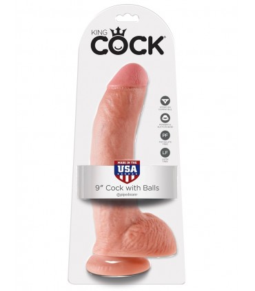 KING COCK PENE REALÍSTICO 9&quot; (23 CM)