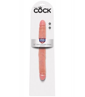 12" SLIM DOUBLE DILDO LIGHT