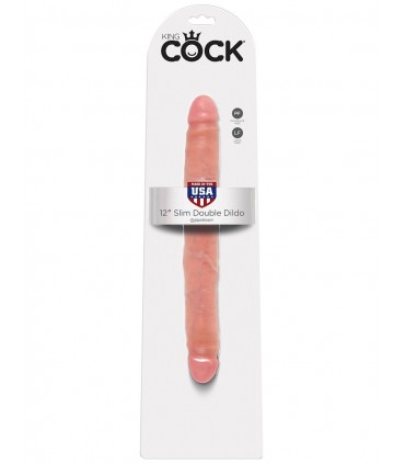 KING COCK DOBLE PENE REALÍSTICO 30 CM