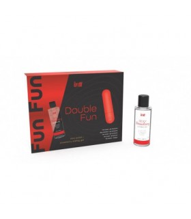 USB VIBRATING BULLET + STRAWBERRY LUBRICANT INTT 50 ML