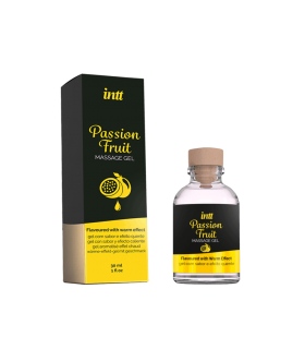 INTT HEAT EFFECT MASSAGE GEL PASSION FRUITS 30 ML