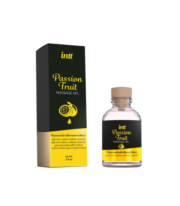 INTT HEAT EFFECT MASSAGE GEL PASSIONSFRÜCHTE 30 ML