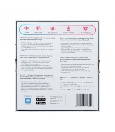 CONFEZIONE DA 10 UNITÀ MORSE VIBRANTI LOVENSE GEMINI