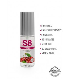 S8 WATER BASED LUBRICANT 50 ML CHERRY