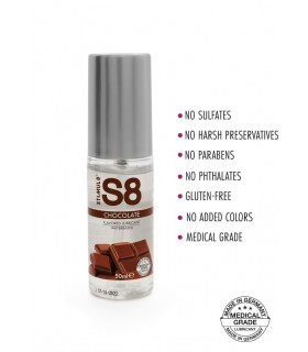 S8 LUBRICANTE BASE AGUA 50 ML CHOCOLATE