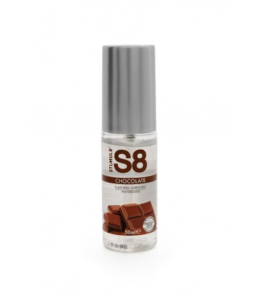 S8 LUBRICANTE BASE AGUA 50 ML CHOCOLATE