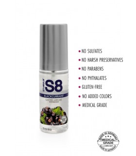 S8 WATER BASED LUBRICANT 50 ML CURRANT