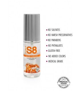S8 WATER BASED LUBRICANT 50 ML CARAMEL TOFFEE