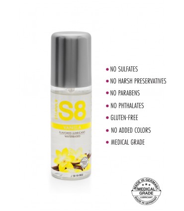 S8 LUBRIFICANTE A BASE ACQUA 125 ML VANIGLIA