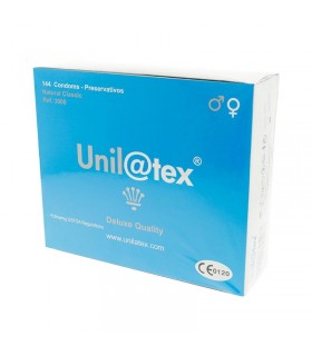 UNILATEX CONDOMS BOX 144 UNITS. NATURAL