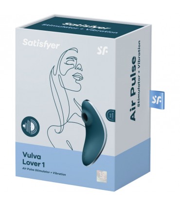 SATISFYER VULVA LOVER 1 BLU