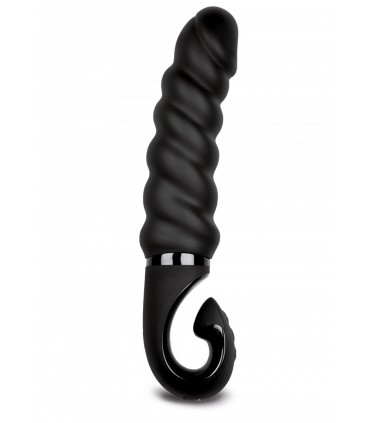 G-JACK2 VIBRADOR BIOSKIN RECARGABLE NEGRO