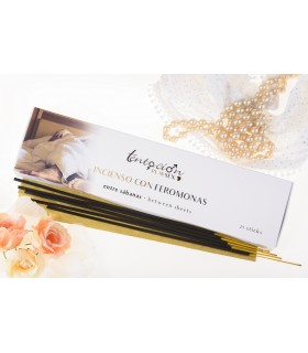 INCENSE WITH PHEROMONES BETWEEN SHEETS CASE 25 STICKS