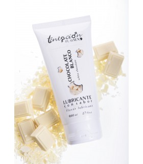 LUBRIFIANT SAVEUR CHOCOLAT BLANC 80 ML