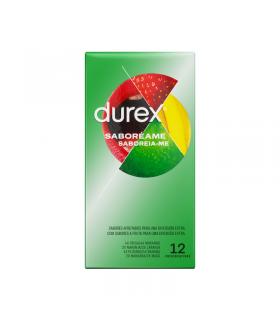 PRESERVATIVOS DUREX SABOREAME 12 UDS