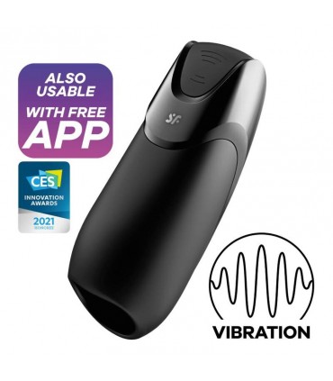 SATISFYER MEN VIBRATION+ APP BLACK
