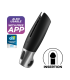 SATISFYER POWER MASTURBATOR APP BLACK/SILVER