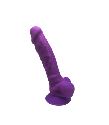 SILEXD DILDO IN SILICONE MODELLO 1 7" VIOLA