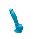 SILEXD DILDO EN SILICONE MODÈLE 1 7" BLEU