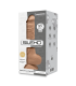 SILEXD SILICONE DILDO MODEL 3 9'5" CARAMEL