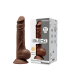 SILEXD SILICONE DILDO MODEL 3 9'5" BROWN