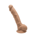 SILEXD DILDO IN SILICONE MODELLO 1 9" CARAMELLO