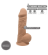 SILEXD SILIKON DILDO MODELL 4 8'5" KARAMELL