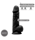 SILEXD SILICONE DILDO MODEL 4 8'5" BLACK