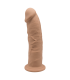 SILEXD SILICONE DILDO MODEL 2 9" CARAMEL