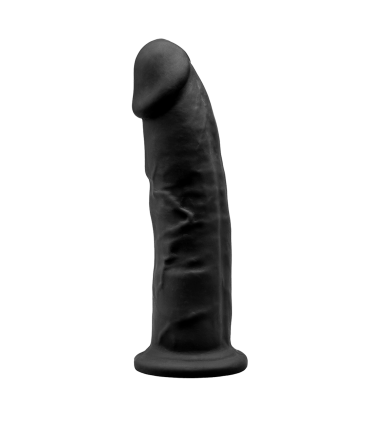SILEXD SILICONE DILDO MODEL 2 9" BLACK
