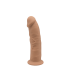 SILEXD SILICONE DILDO MODEL 2 6" CARAMEL