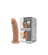 SILEXD SILICONE DILDO MODEL 2 6" CARAMEL