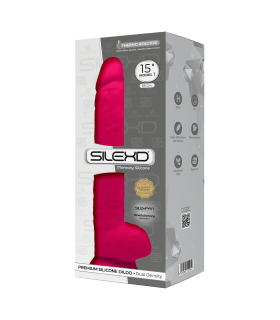 SILEXD SILICONE DILDO MODEL 1 15" PINK