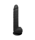 SILEXD SILICONE DILDO MODÈLE 1 15" NOIR