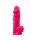 SILEXD USB SILICONE VIBRATOR MODEL 4 8'5" PINK