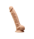 SILEXD VIBRADOR SILICONA USB MODEL 1 8" FLESH + MANDO LRS