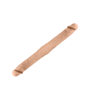 SILEXD DILDO SILICONE DOUBLE DONG MODEL 1 15" S FLESH