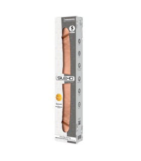 SILEXD SILICONE DILDO DOUBLE DONG MODEL 1 15" S FLESH