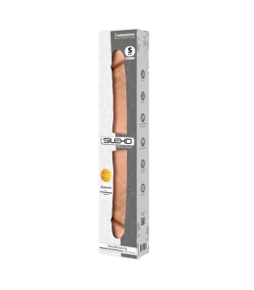 DILDO EN SILICONE SILEXD DOUBLE DONG MODÈLE 1 15" S FLESH