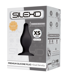 SILEXD PLUG SILICONE MODEL 2 2'5" XS BLACK