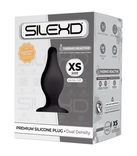 SILEXD PLUG SILICONE MODÈLE 2 2'5" XS NOIR