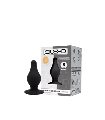 SILEXD PLUG SILICONA MODEL 2 3" S NEGRO
