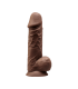 SILEXD SILICONE DILDO MODÈLE 4 8'5" MARRON