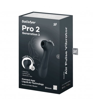 SATISFYER PRO 2 GENERATION 3 APP SCHWARZ
