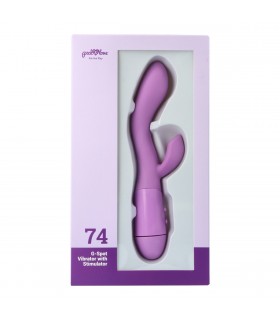 Nº 74 G-SPOT VIBRATOR MIT STIMULATOR LILA