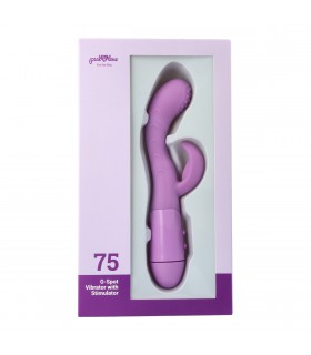 Nº 75 G-SPOT VIBRATOR MIT STIMULATOR LILA
