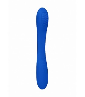 VIBRADOR RECARGABLE ULTRAFLEXIBLE DOUBLE ENDED AZUL