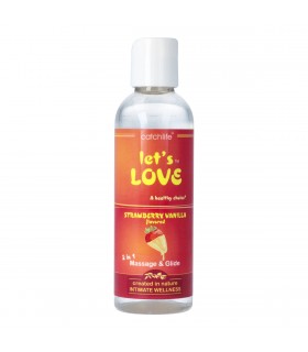 LET'S LOVE MASSAGE GLIDE FRAGOLA-VANIGLIA 100ML